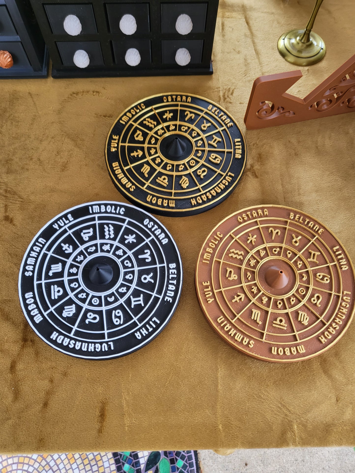 Incense Holder Wican Calender